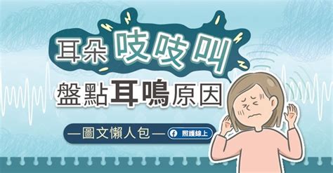 耳鳴意思|耳朵嗡嗡叫，持續耳鳴怎麼辦？一文看懂「耳鳴」的8。